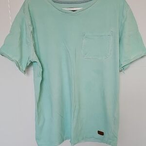 7 for all Mankind Disrressed Mint Green T-Shirt Boys M